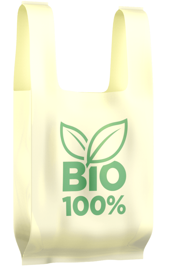 Bolsa con Asa Biodegradable Tocha